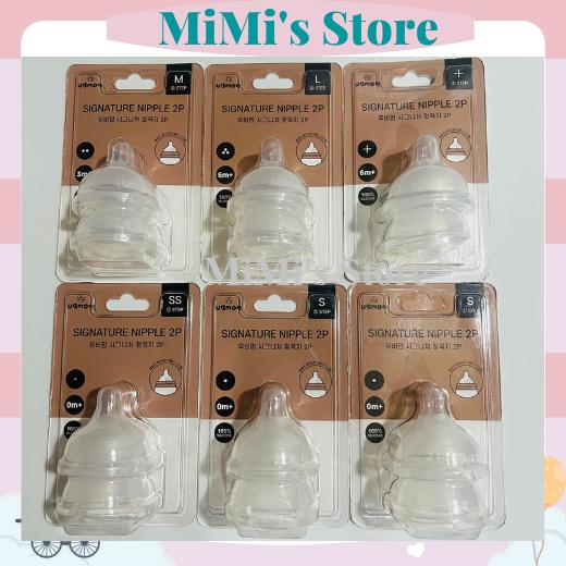 Núm ti Ubmom thay thế cho bình sữa Ubmom chính hãng đủ size cho bé
