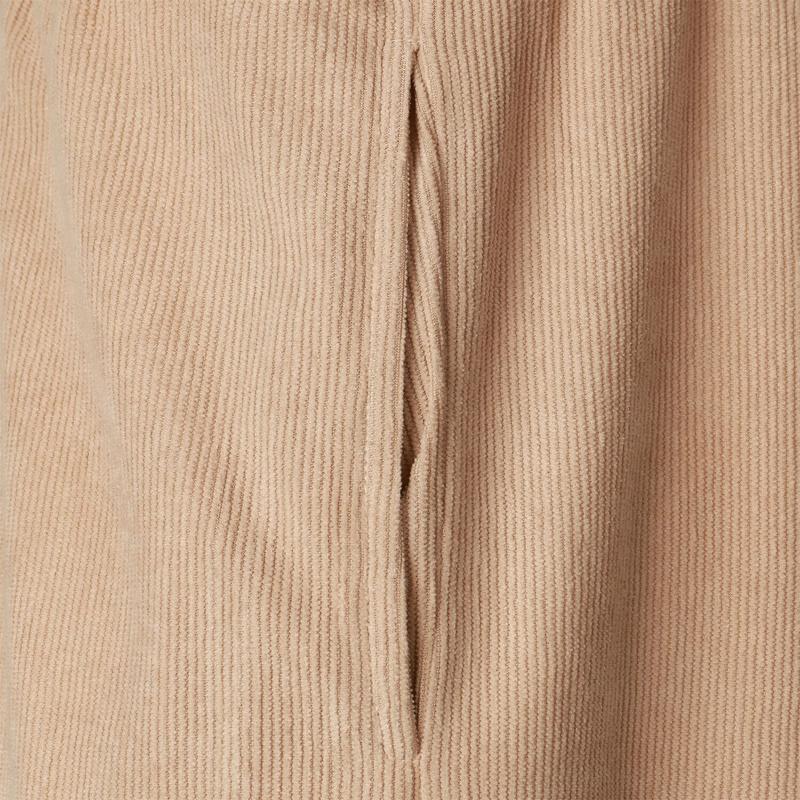 Product Introduction of 2025 Summer new solid color lace-up sweatpants corduroy simple quarter shorts men's shorts casual pants spot selu  ar  kargo mens  jeans 6