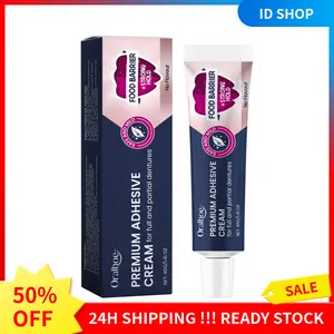 Perekat Gigi Palsu Oralhoe untuk Memperbaiki Gigi Palsu, Meningkatkan Kenyamanan dan Melindungi Gigi Palsu yang Longgar, Pasta Pengikat dan Perbaikan