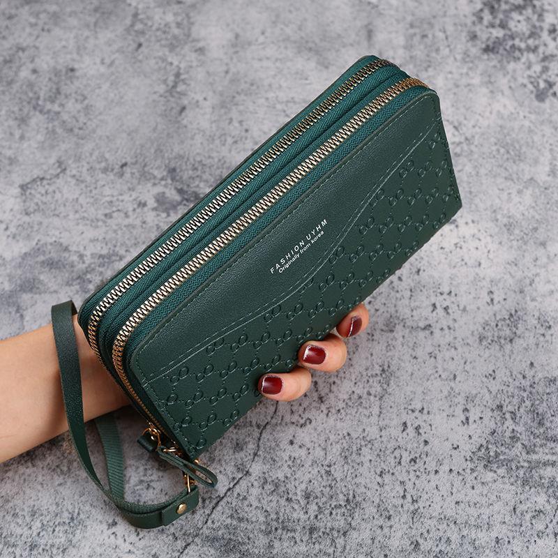 Dompet Panjang Wanita, 2023 Ketibaan Baru, dengan Zip, Dompet Syiling, Pelbagai Fungsi, Kapasiti Besar, Reka Bentuk Mudah, Slot Kad Berbilang, Pemegang Kad 4
