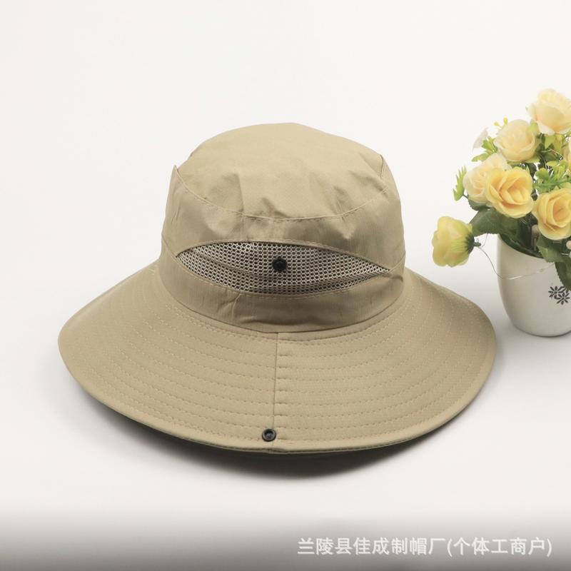Mũ Ngư Dân, Mũ Chống Nắng, Chống Nắng, Dành Cho Nam Và Nữ, Thích Hợp Cho Các Hoạt Động Ngoài Trời, Vòng Đầu Lớn, Có Thể Gập Lại, Thoáng Khí, Tất Cả Các Mùa 9