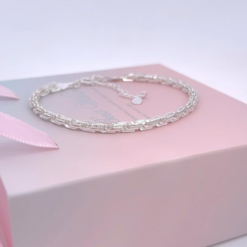PS59. Lắc unisex bạc cao cấp– by Pure.Silver Concept 7