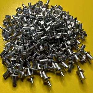 50/100 piezas de remaches expandibles de aleación de aluminio con cabeza redonda- Instalación fácil con martillo, duraderos y resistentes a la corrosión para automoción, construcción y aeroespacial, para equipo electrónico y del hogar