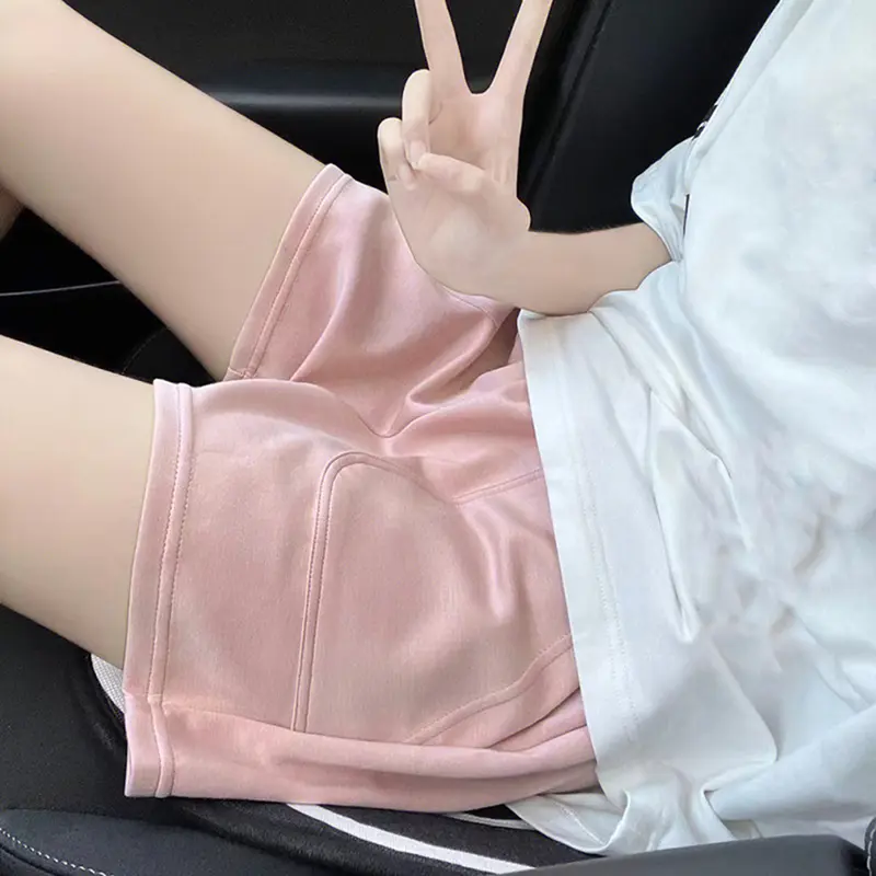 Quần Soóc Nữ Mùa Hè, Qnfwgsy, Cạp Cao Co Giãn, Dáng Rộng Rãi Và Thường Ngày, Dài Trên Đầu Gối, Có Túi, Thích Hợp Chạy Bộ, Mặc Nhà Và Trang Phục Thường Ngày Quần Ngắn, Quần Soóc Ngủ 1