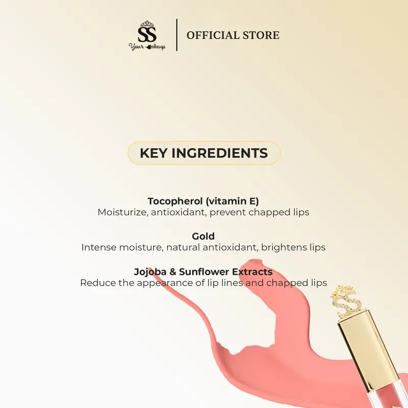 [SS YOUR MAKE UP] - Luxe Silk Matte Lip Cream Lipstik Matte 2