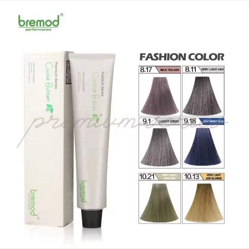 Bremod Premium Series Cocoa Butter Hair Color 100ML - No Oxidizer ...