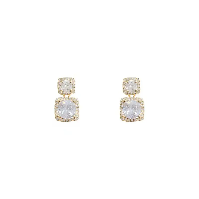 RRNS 321 Anting Rumbai Stud Anting Wanita Tusuk Fashion Alloy Gaya Elegan 0