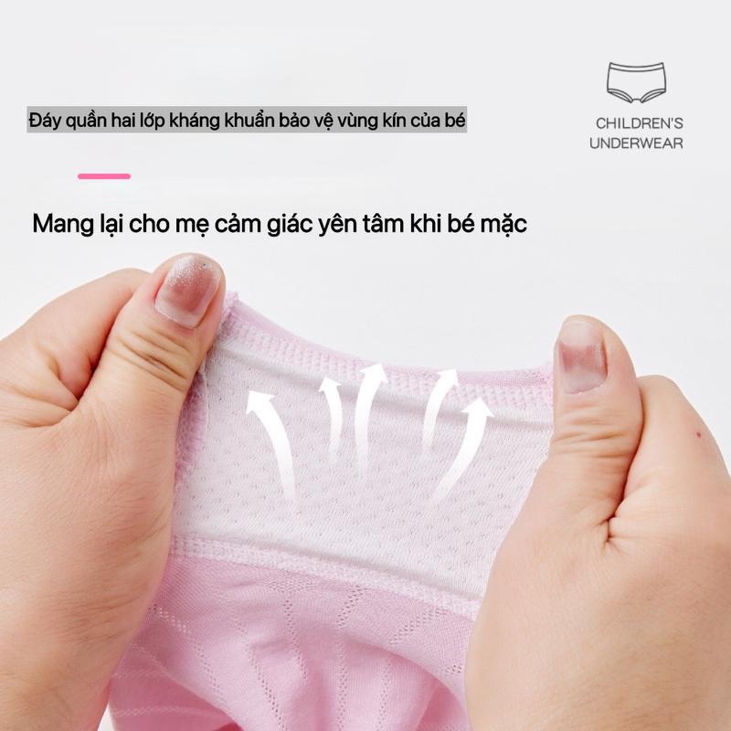 Product Introduction of Set 4 quần chip chất liệu cotton thông hơi cho bé size 8-26kg 4