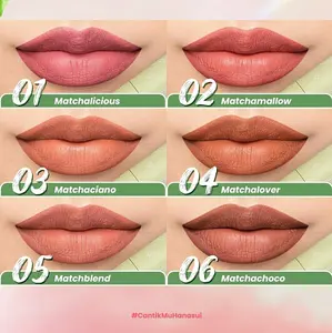 LIPCREAM MACHA LATTE EDITION HANASUI Bibir
