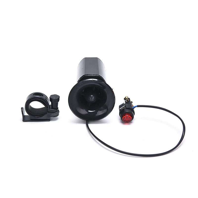 Product Introduction of Bicycle Horn Electronic Black Speaker 6 Bike Bell Loud Sounds Ultra Siren Alarm 33