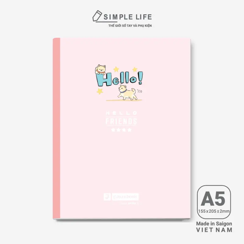 Tập Học Sinh - Vở 4 Ô Ly Hello Friends Futurebook 96 trang (DK-HS841) 2