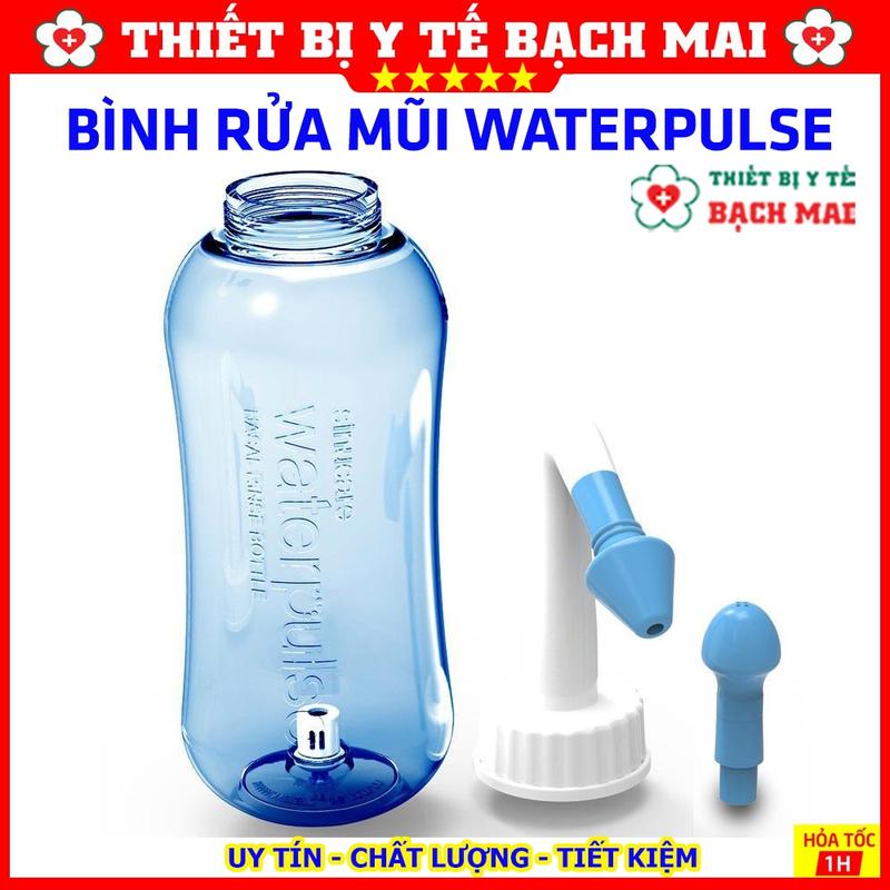 Bình Rửa Mũi WATERPULSE 300/500ml Hỗ Trợ Rửa Sạch Mũi, Viêm Mũi, Viêm Xoang, Dịch Mũi, Nghẹt Mũi 6