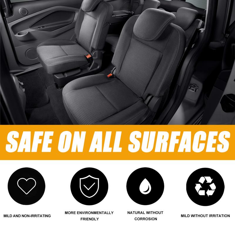 Product Introduction of Multi-function Foam Cleaner Car Interior decontamination Cleaning foam cleaner for leather seats Household car  shampoo 19