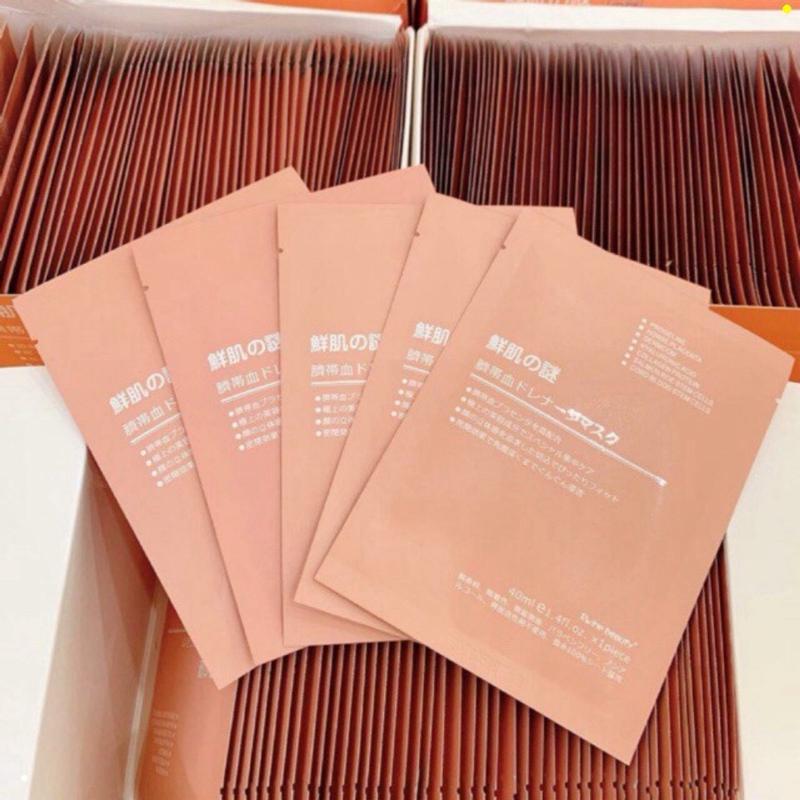 [10Miếng] Mặt Nạ Nhau Thai Cừu + Làm Sáng Da, Nâng Tone - Sản Phẩm Chăm Sóc Da Tự Nhiên