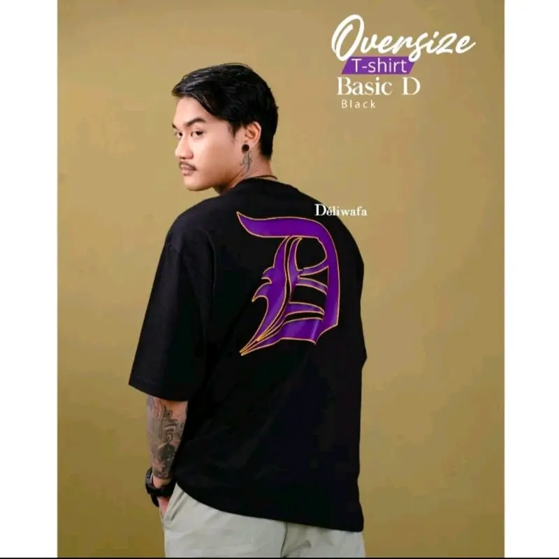 T-shirt terbaru Kaos Deliwafa special gilga said bahan combet 30s size M - 5XL 3