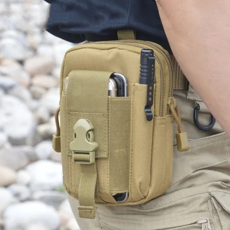 Thắt Lưng Chiến Thuật Ngoài Trời, Mở Rộng Đa Năng, Thiết Kế Molle, Thích Hợp Để Câu Cá, Leo Núi, Niêm Phong Thắt Lưng, Bộ 6 Món, Thích Hợp Cho Công Trường Xây Dựng, Thắt Lưng Suy Nghĩ, Dành Cho Nam Giới 3