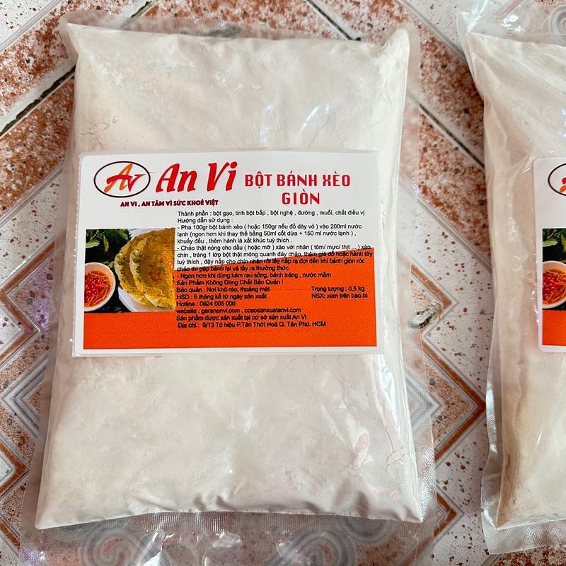 Bột bánh xèo trộn sẵn An Vi 2