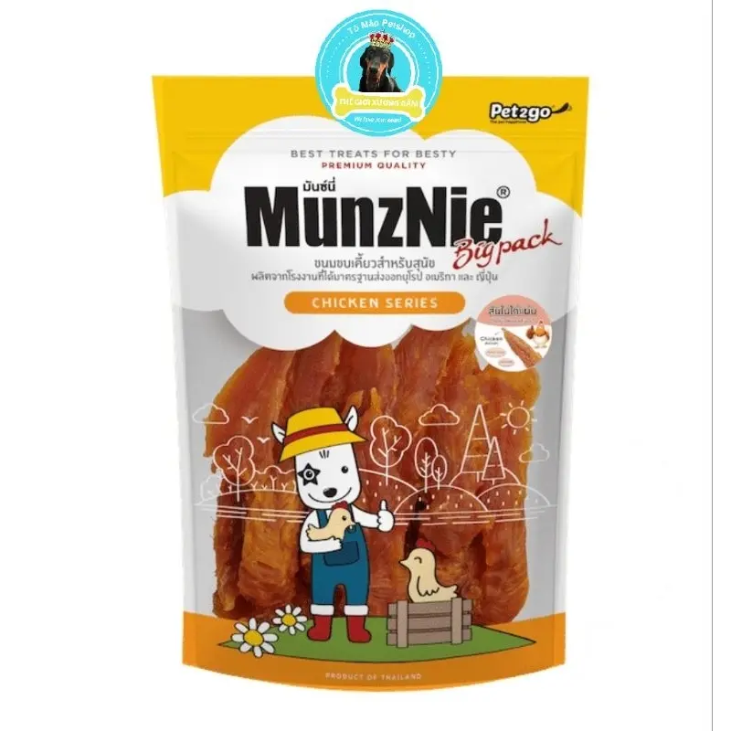 MUNZNIE ỨC GÀ PHI LÊ SẤY CHO CHÓ