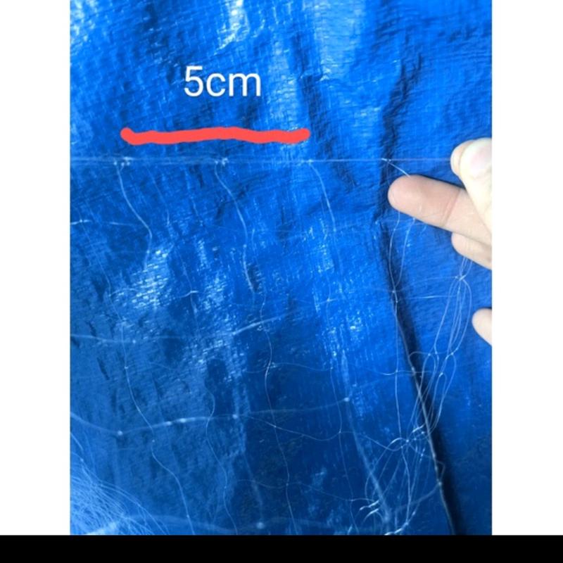 Lưới đánh cá 5 phân cao 1m dài 100m, 400 phao cước trắng 2