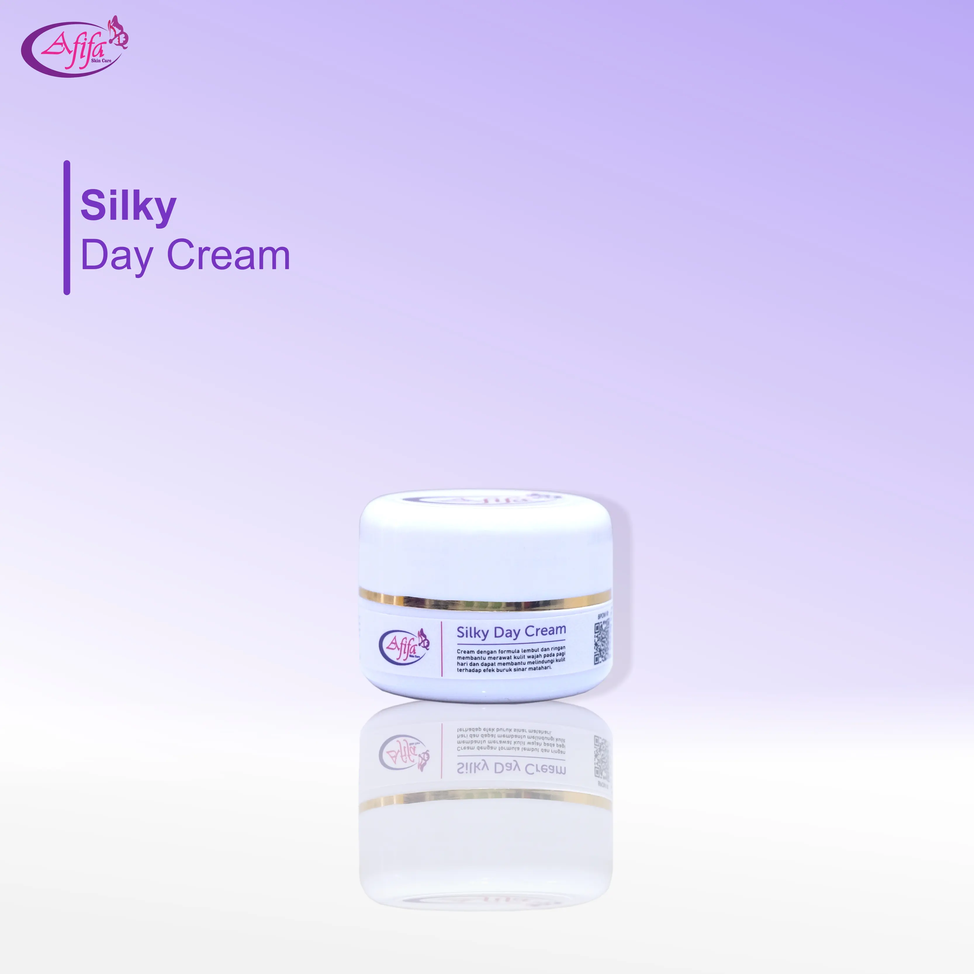 AFIFA SILKY DAY CREAM |SUNSCREEN KULIT NORMAL Mencerahkan