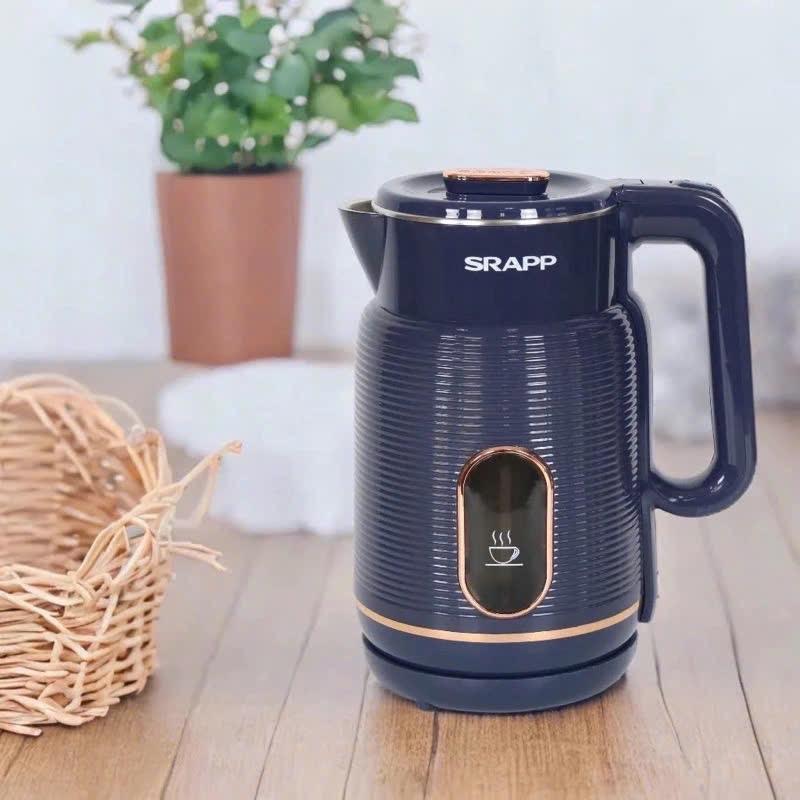 Ấm Siêu Tốc Mẫu Mới Dung Tích 2.0L Lõi Inox 304 Giữ Nhiệt Cực Tốt, Tự Động Ngắt Điện Khi Sôi