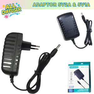 Adaptor 5V 2A 1A Power Supply DC 5 Volt Universal untuk Router WiFi Modem USB Hub TV Box Jack 5.5mm x 2.1mm
