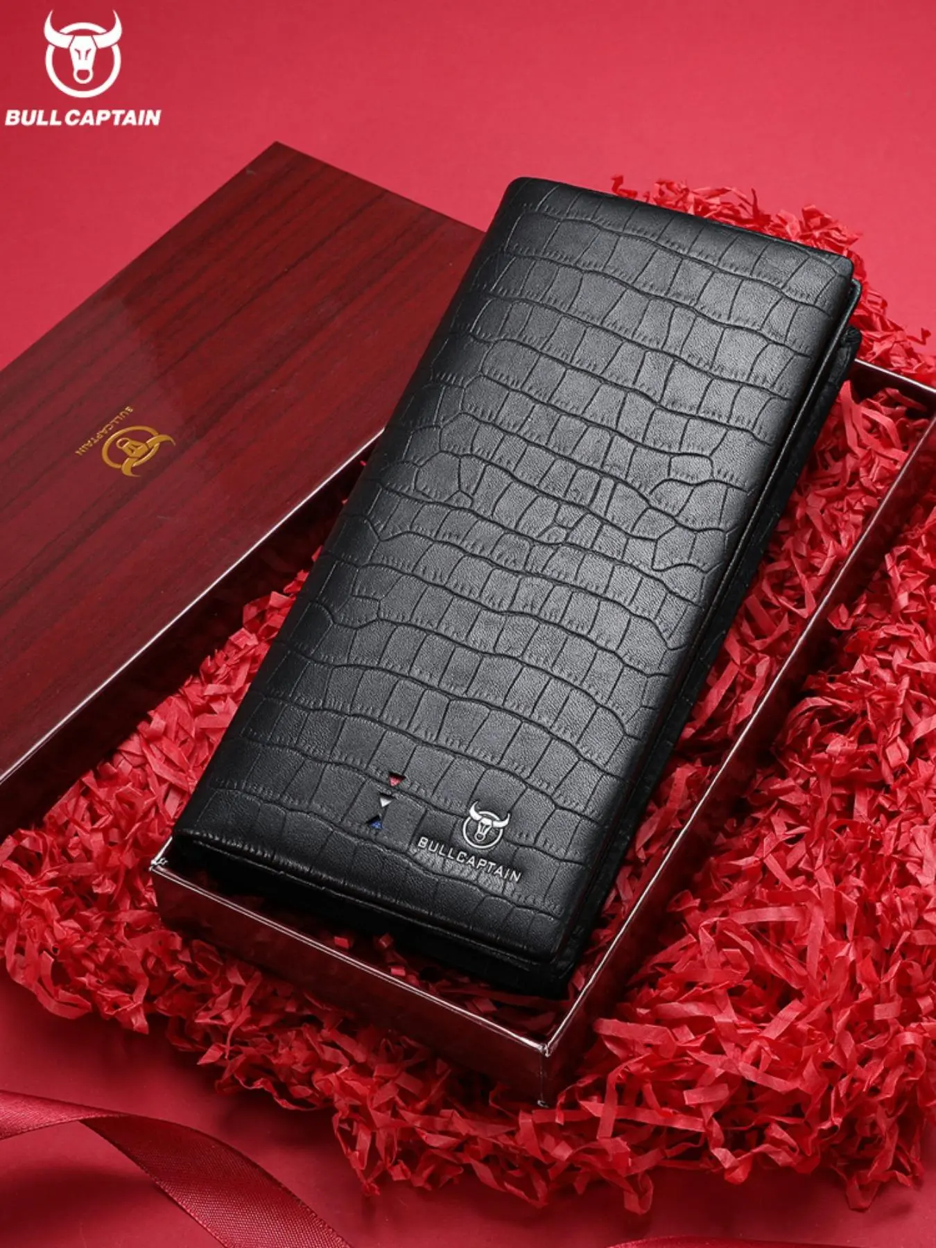 Men's Business Fashion Long Wallet, Casual Trendy Leather Wallet with Card Slots, Fashionable Walet for Daily Use