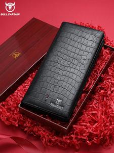 メンズビジネスファッションのロングウォレット、カードスロット付きのカジュアルでトレンディな財布、日常使いに最適なファッショナブルな財布、人気商品