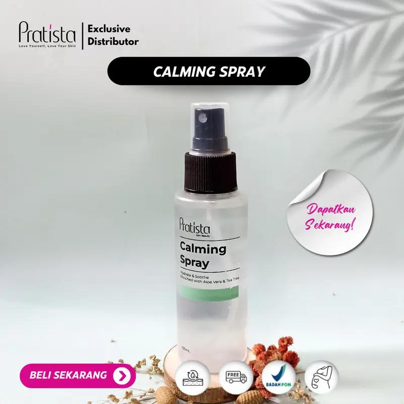 calming spray Face Mist multifungsi bisa dijadikan toner pratista 0