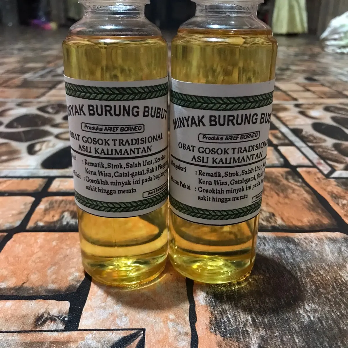 Paket hemat Minyak bubut 5 botol khas kalimantan