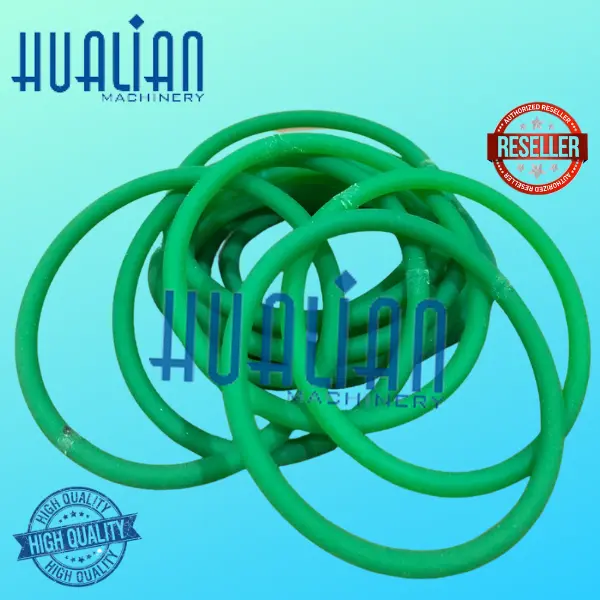 Green O Ring Belt Ribbon Coding Machine 4 mm x 50 mm