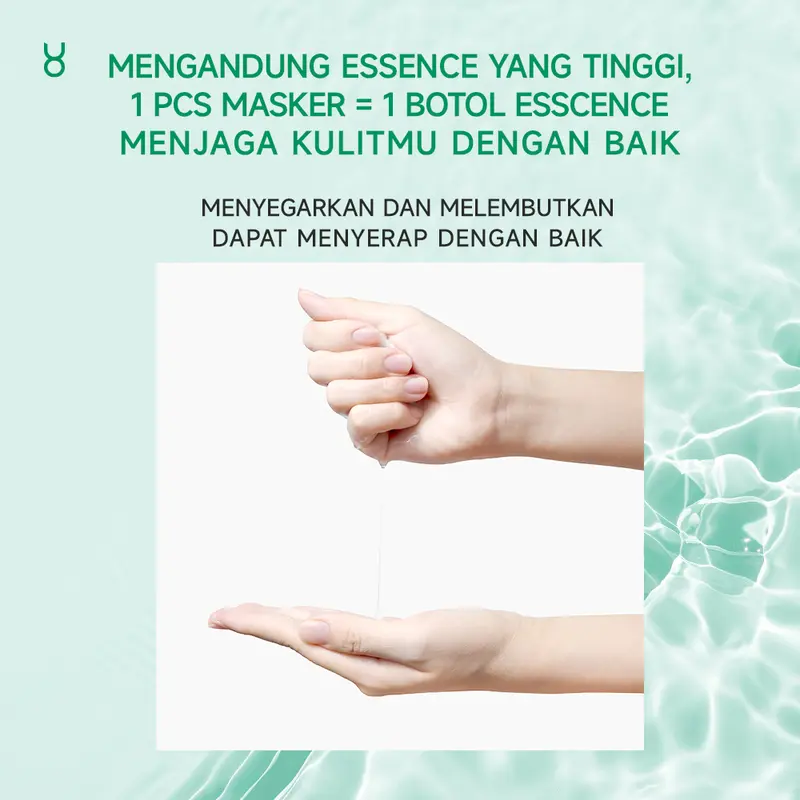 FOCALSKIN Calming Masker Pelembab Lasting Hydration Essence Sheet Mask 6