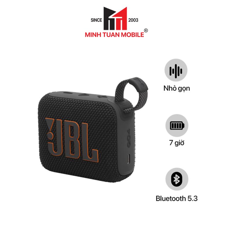 Loa Bluetooth JBL Go 4 - Hàng Chính hãng