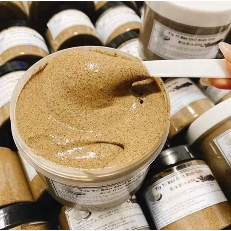 Tẩy tế bào chết cafe sữa dừa 250gram