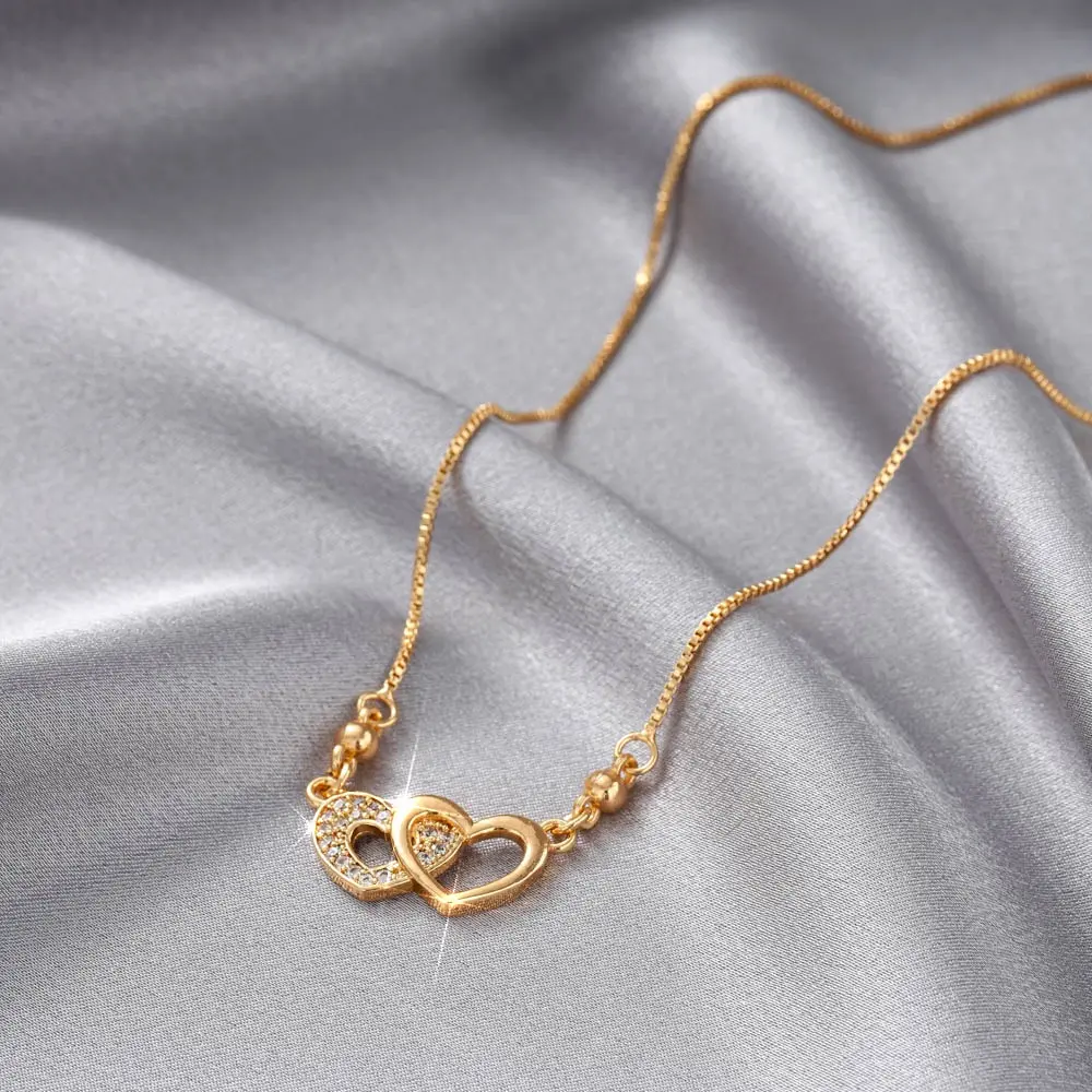 COD Kalung Wanita Titanium Anti Karat Kalung Korean Style Hari Valentine Hadiah Aksesoris Fashion Kalung D013