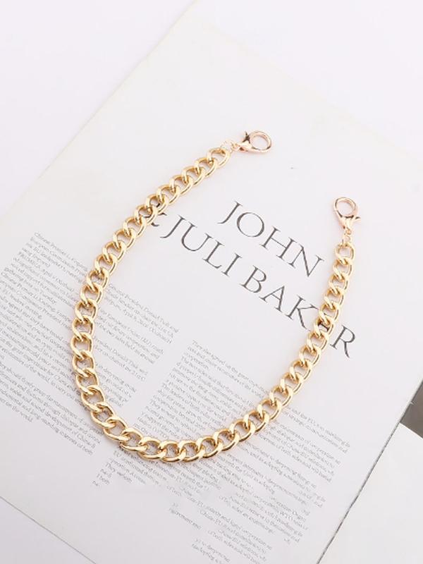 Unisex Street Style Chain Bag Strap, 2025 New Style Fashionable Bag Strap for Women & Men, Trendy All-match Bag Accessories for Bag Diy Decoration 6