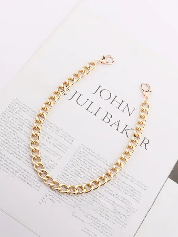 Unisex Street Style Chain Bag Strap, 2025 New Style Fashionable Bag Strap for Women & Men, Trendy All-match Bag Accessories for Bag Diy Decoration 6