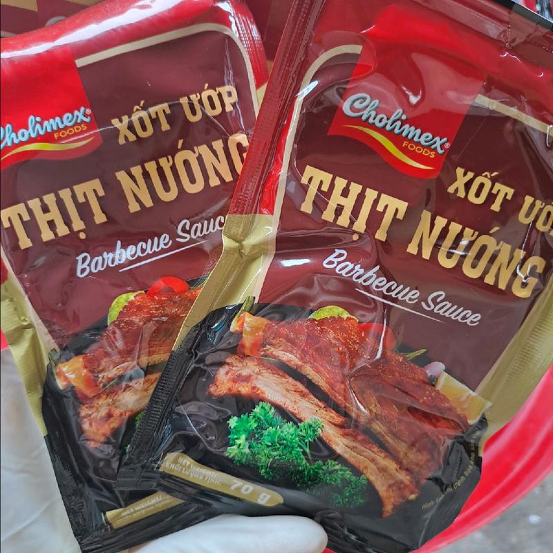 combo 6 gói Xốt ướp thịt nướng Cholimex food Gia Vị Nước Sốt