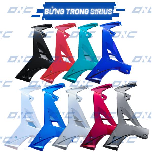 Bửng trong yếm trong sirius - DNC Nhựa ABS Trắng