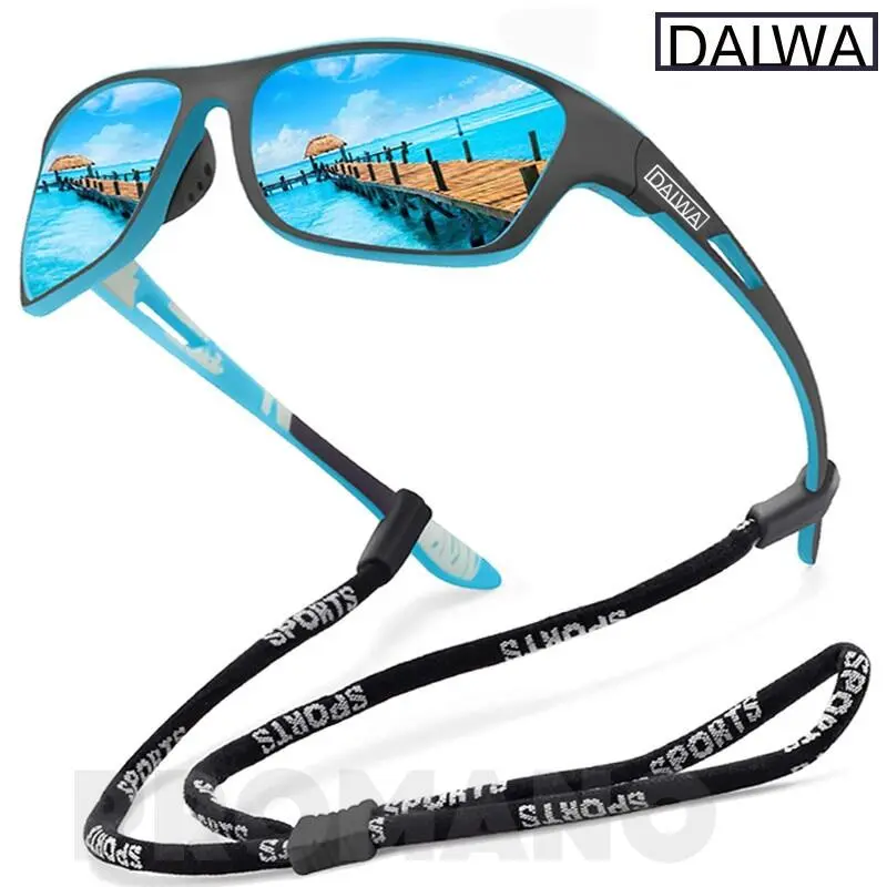 Dalwa Polarized Fishing Sunglasses Men's Driving Shades Male Sun Glasses Hiking Fishing Classic Sun Glasses UV400 Eyewear