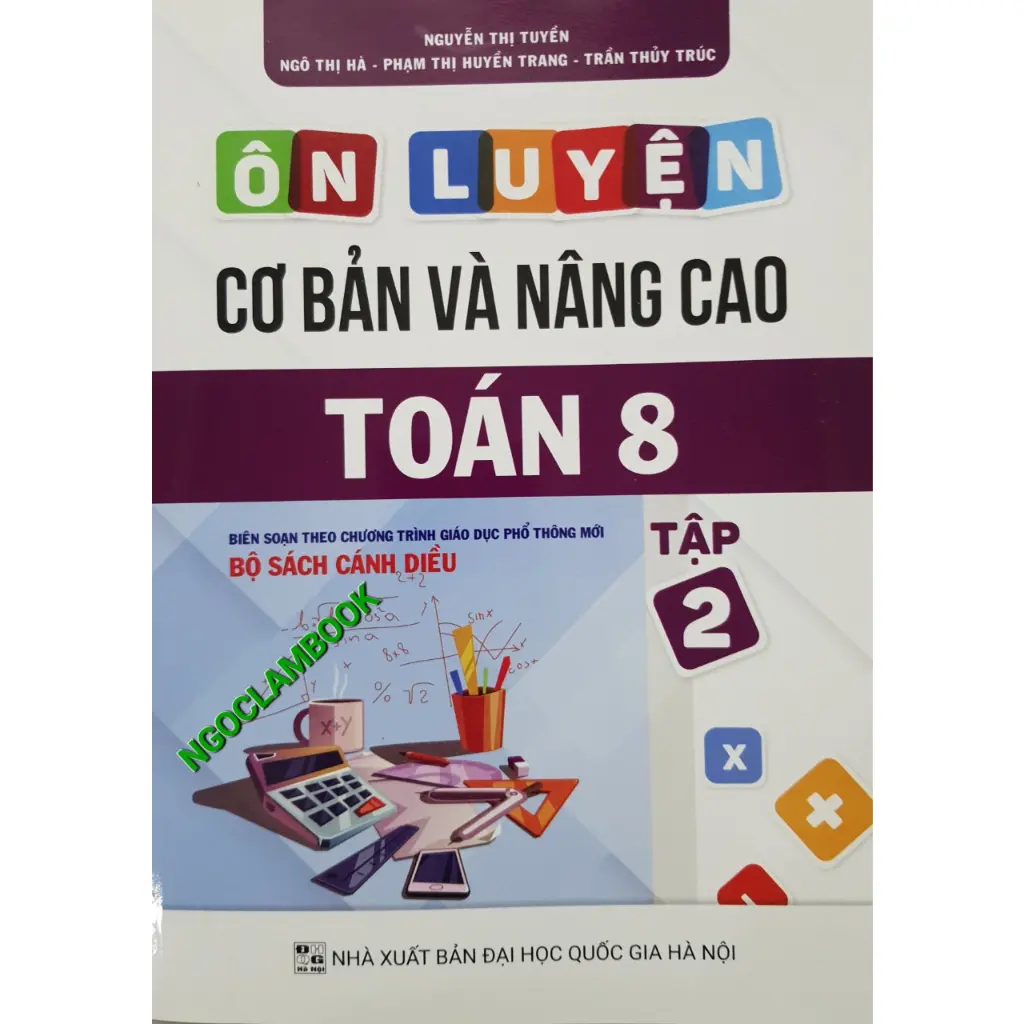 Sách - Ôn luyện cơ bản và nâng cao Toán 8 tập 2 - Bộ sách Cánh Diều