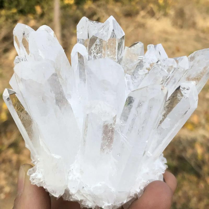 Natural Quartz Crystal Selenite Tower Lamp, Healing ReikiDecorCostumeJewelry & Accessories 7