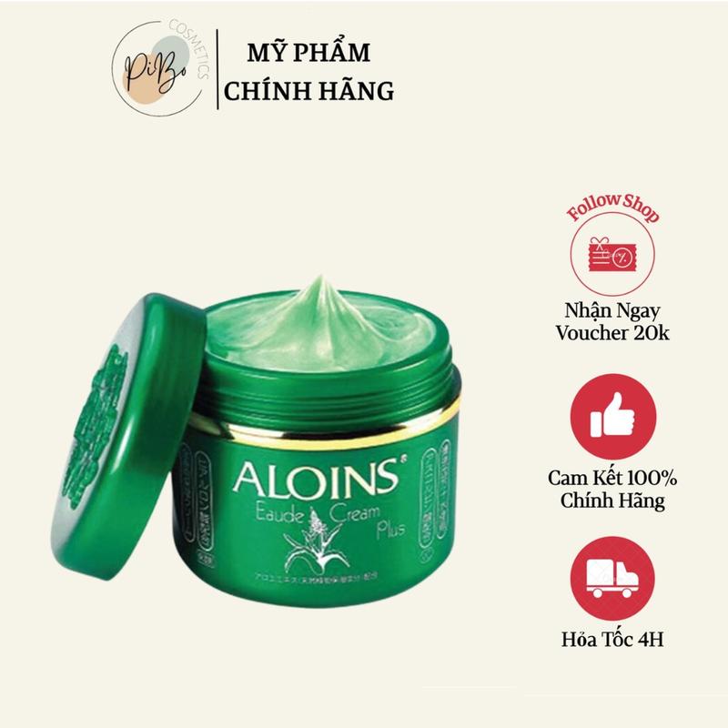  Kem Dưỡng Ẩm Nha Đam Aloins Eaude Cream Nhật Bản 185g 
