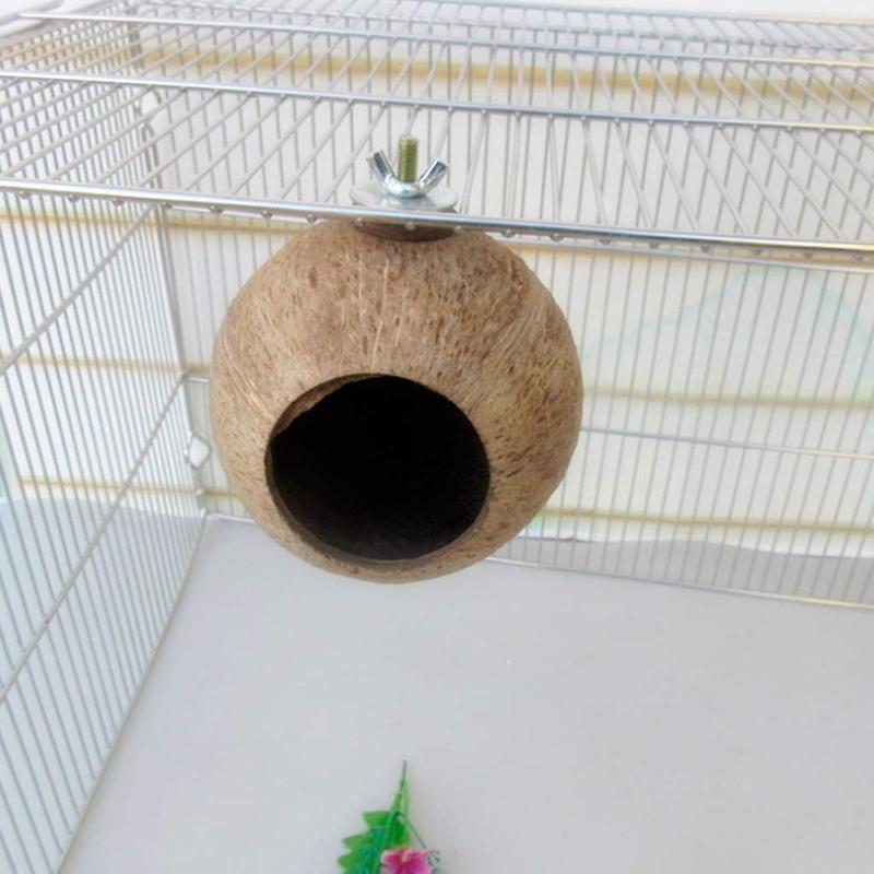 Ổ Gáo Dừa Cho Thú Cưng, Giường Xích Đu Cố Định, Hang Động, Nhà Đồ Chơi, Đồ Dùng Cho Thú Cưng 2