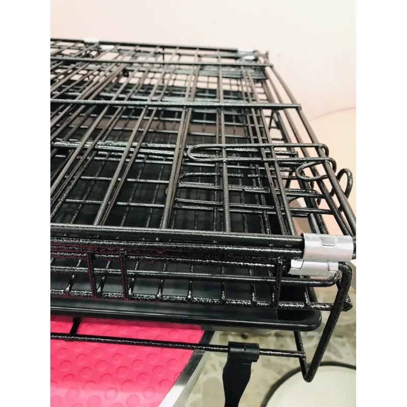 Lồng vân đá nan dày, chuồng vân đá sơn tĩnh điện cho chó mèo thỏ bọ thú cưng dưới 25 kg 3