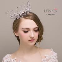 Gambar [PALING LARIS] MAHKOTA BRIDAL SHOWER ASESORIS PESTA SILVER PERMATA CMP006 - Silver dari Lenka Wedding Shop Kota Surabaya 2 Tokopedia