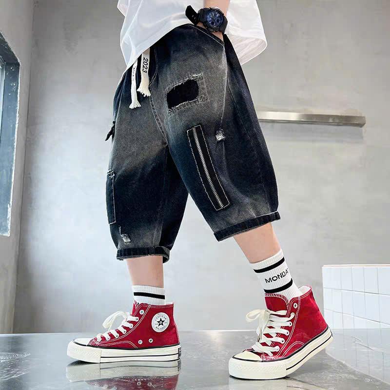 Quần jean ngố R và trơn phong cách cực chất cho bé trai đồ  tết 2k13