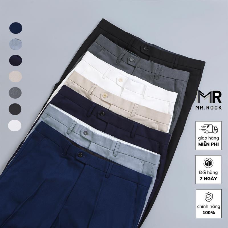 Quần Âu Nam Quần Tây Ống Đứng Thời Trang Công Sở Chất Vải Chéo Cao Cấp Phom Dáng Chuẩn Đẹp quanaunam