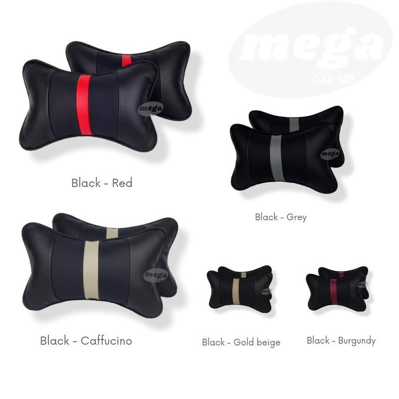 Bantal leher mobil motif sporty 2pcs 0