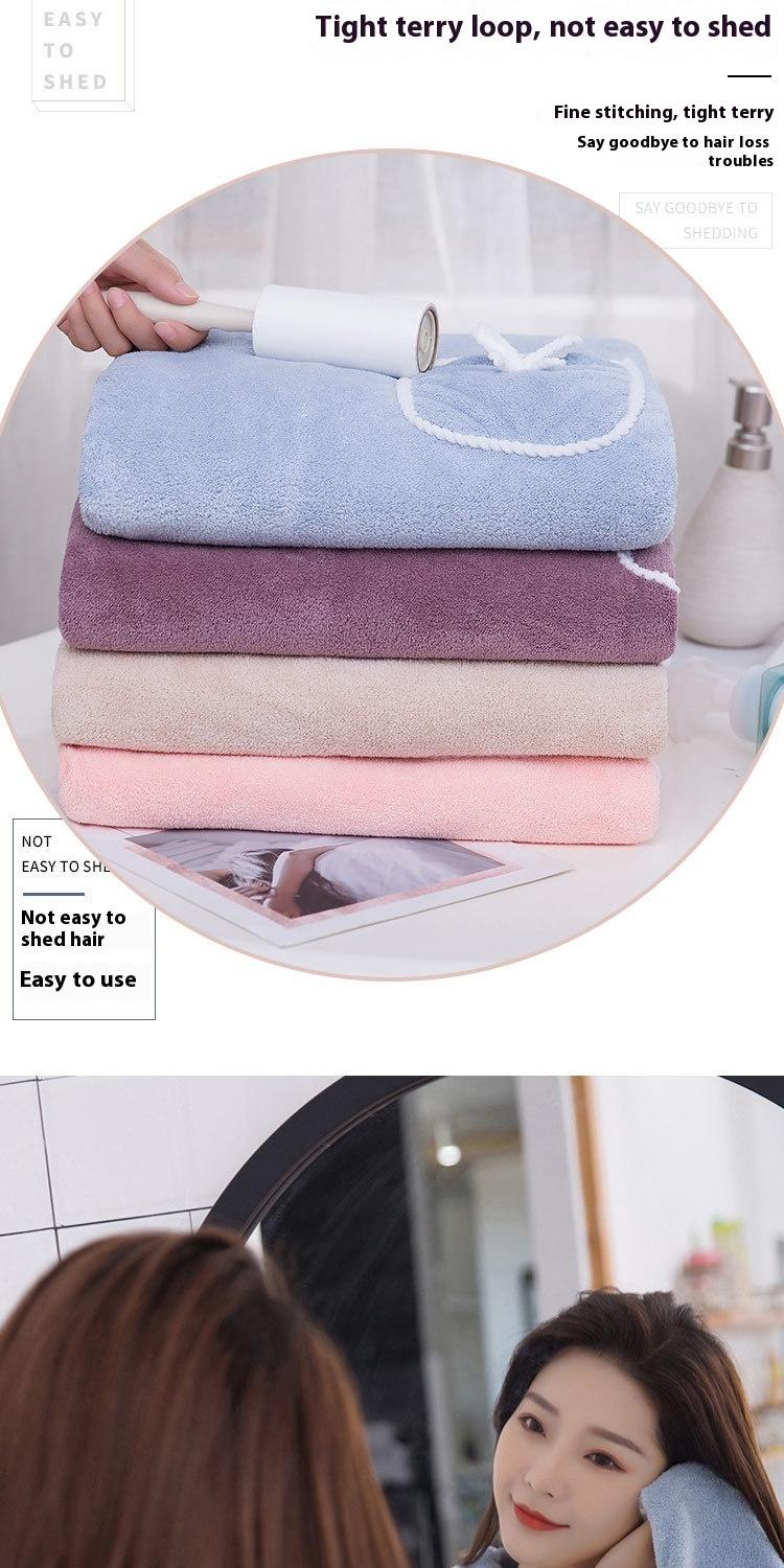 Product Introduction of Coral Fleece Bath Skirt Wholesale Ratio Pure Cotton Absorbent Thickening Bathrobe Adult Female Bathrobe Household Shower Bath Towel Class A 5